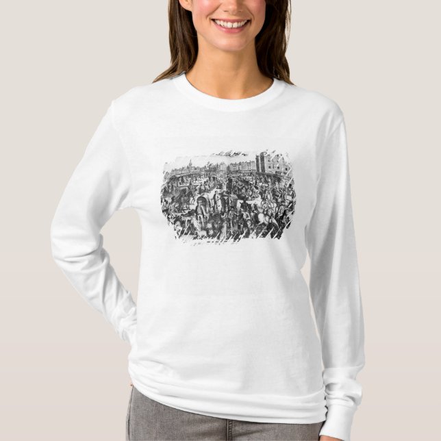 Camiseta La congestión en París (Anverso)