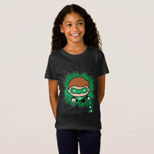 Camiseta La Cónica Linterna Verde Volando por el espacio