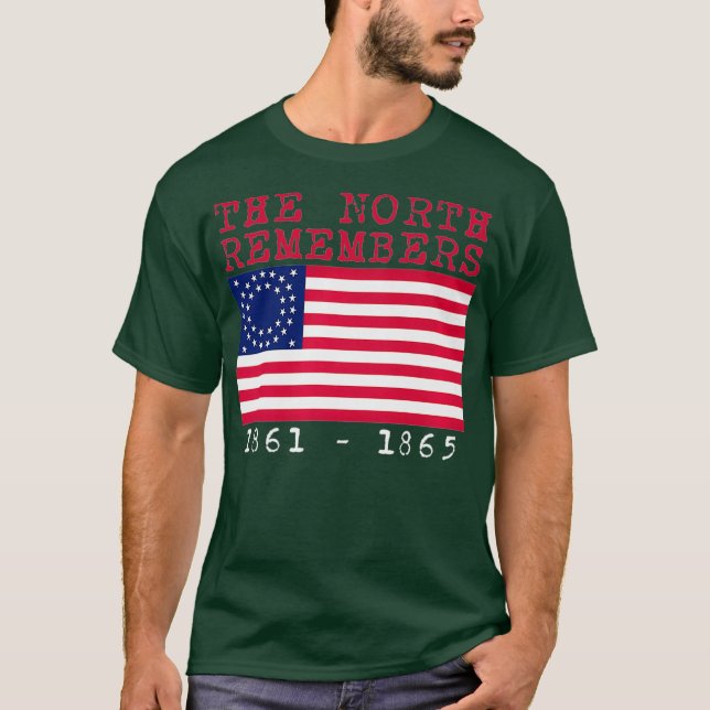 Camiseta La conmemoración de la Unión de la Guerra Civil (Anverso)