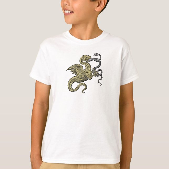 Camiseta La conquista del dragón por la serpiente (Anverso)