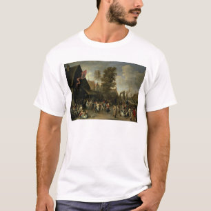 Camiseta La consagración de una iglesia del pueblo, c.1650