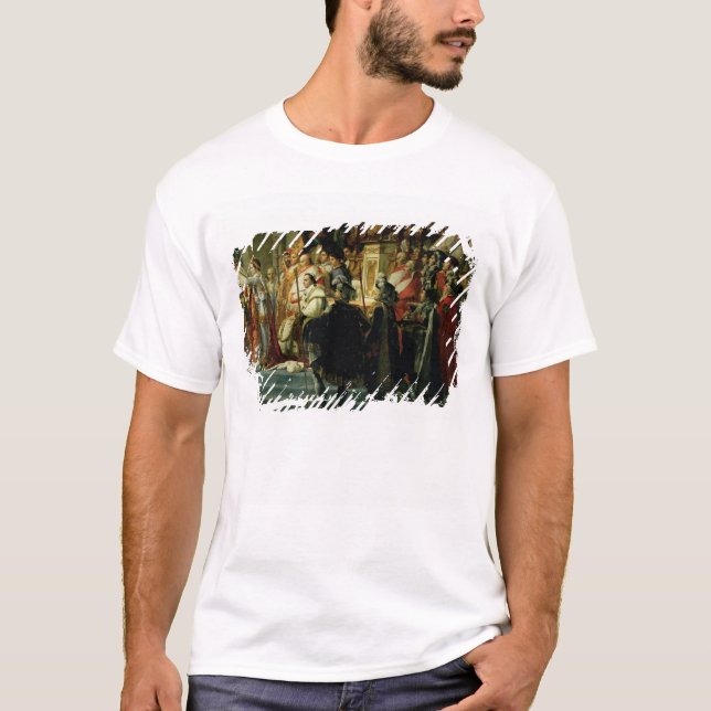 Camiseta La consagración del emperador Napoleon (Anverso)