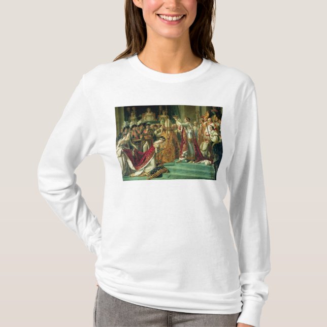 Camiseta La consagración del emperador Napoleon (Anverso)