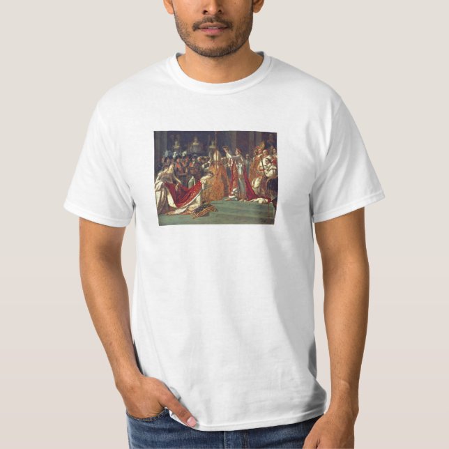 Camiseta La consagración del emperador Napoleon 1 (Anverso)