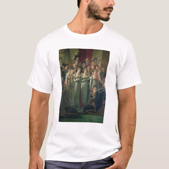 Camiseta La consagración y Josephine de Napoleon (Anverso)