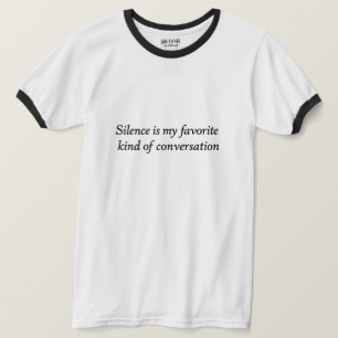 Camiseta La conversación silenciosa
