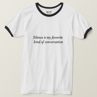 Camiseta La conversación silenciosa