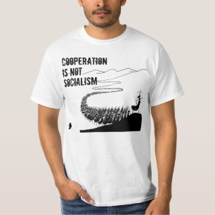 Camiseta La cooperación no es socialismo **