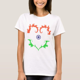 Camiseta la corazón-India