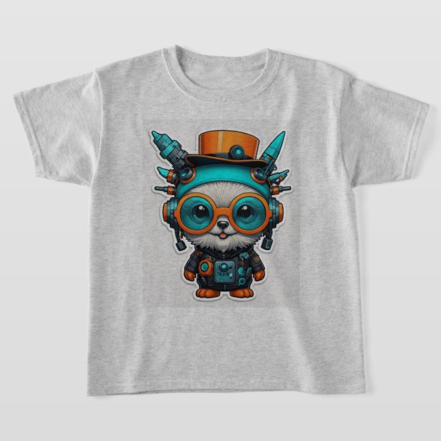 Camiseta La corbata del borde principal (Distribución)