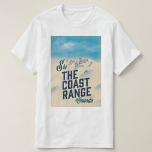 Camiseta La Cordillera de la Costa Canadá