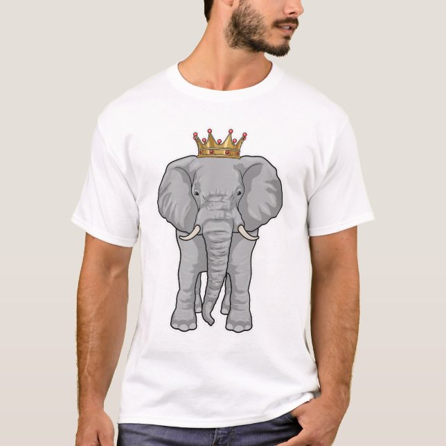 Camiseta La Corona del Rey del Elefante (Anverso)