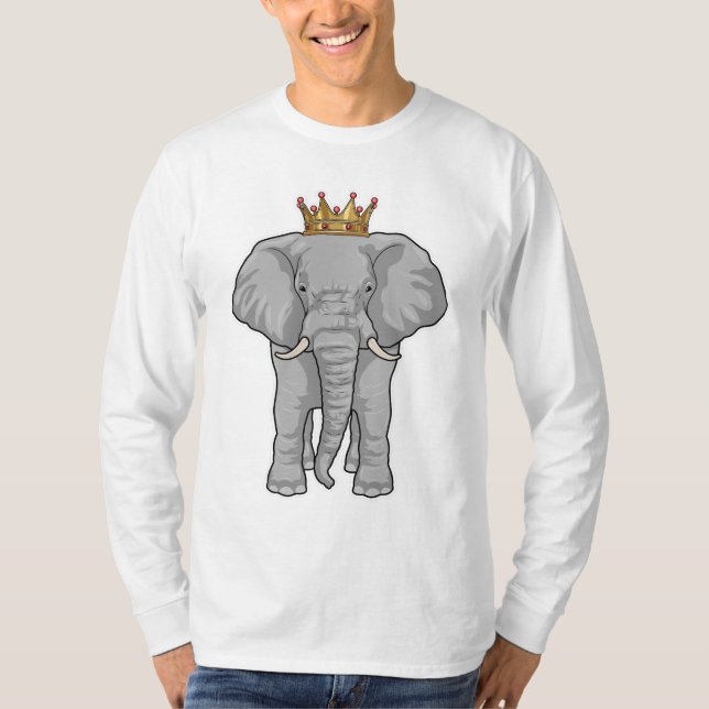 Camiseta La Corona del Rey del Elefante (Anverso)