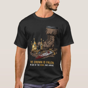 Camiseta La corona ha caído - La edad de los rebeldes