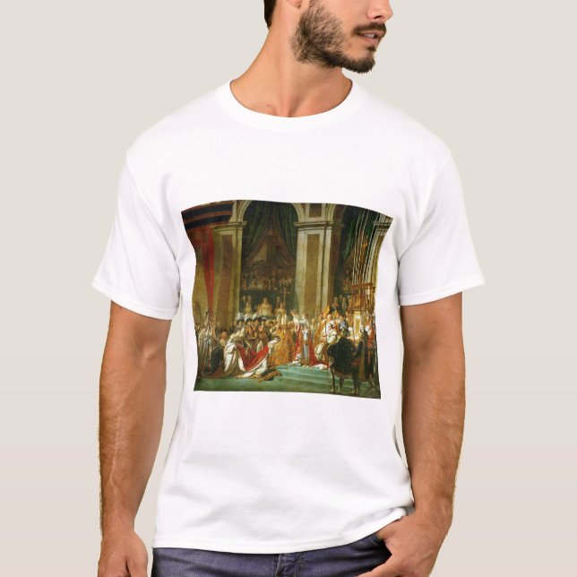 Camiseta La coronación de Napoleón, Jacques-Louis David (Anverso)