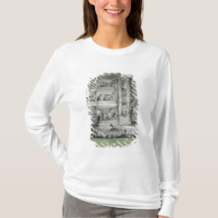 Camiseta La coronación de Voltaire en el teatro Francais