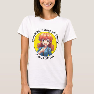 Camiseta La correlación no implica causalidad - tshir diver