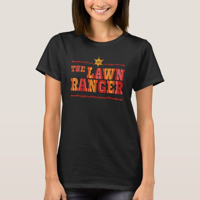 Camiseta La cortadora Lawn Ranger (Anverso)