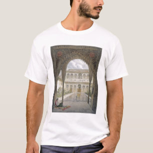 Camiseta La corte de la Alberca en Alhambra, Granada,