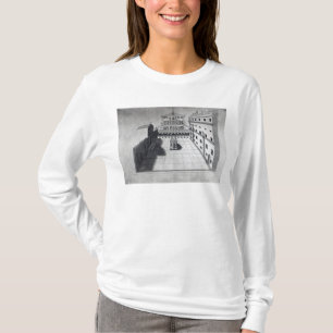 Camiseta La corte del belvedere en Roma de viejo San Pedro