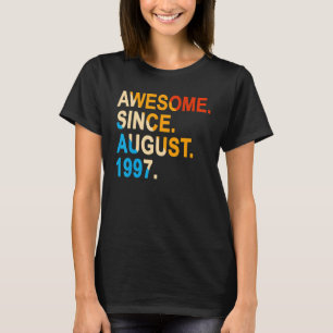 Camiseta La cosecha de 25 años de antigüedad desde agosto d