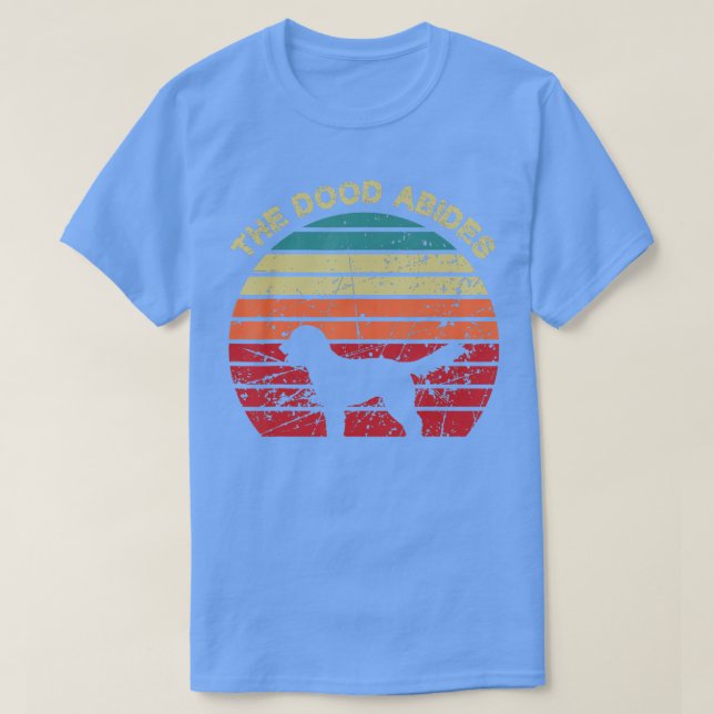 Camiseta La cosecha de Dood Abides Labradoodle Goldendoodle (Diseño del anverso)