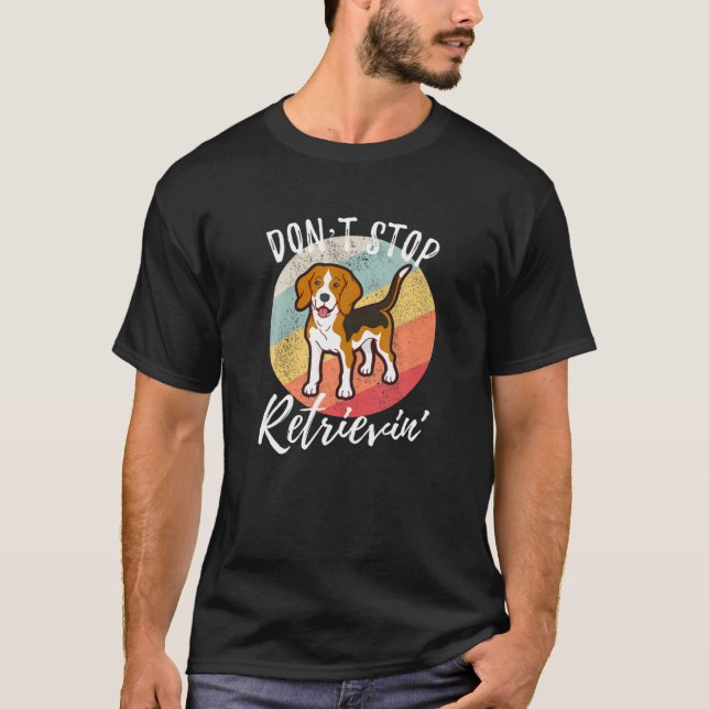 Camiseta La cosecha de perro no deja de recuperar al perro  (Anverso)