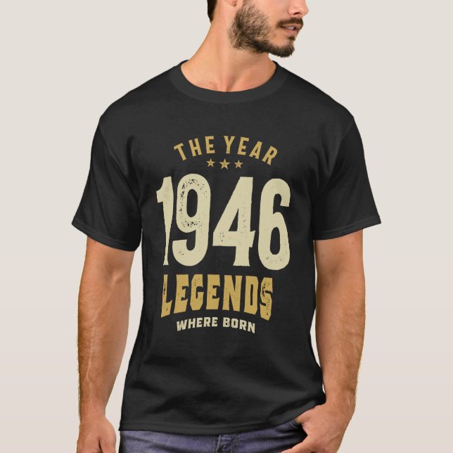 Camiseta La cosecha del año 1946 - ¡77 años de asombrosa! (Anverso)