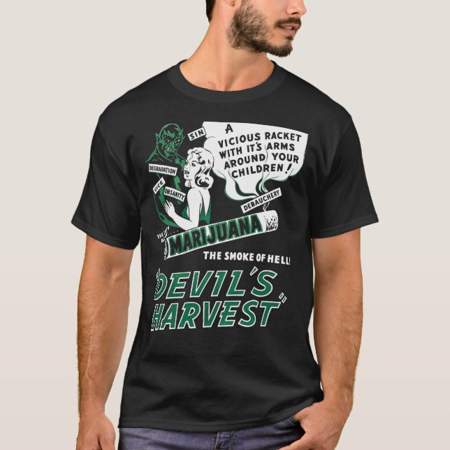 Camiseta La cosecha del diablo (Anverso)