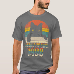 Camiseta La cosecha del gato de 1998 Funny lindo gato de Gu