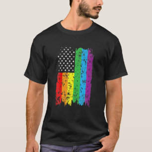 Camiseta La cosecha del orgullo gay LGBT sufrió el arcoiris