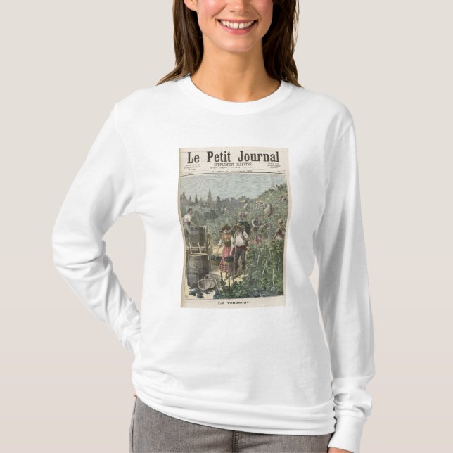 Camiseta La cosecha del vino (Anverso)