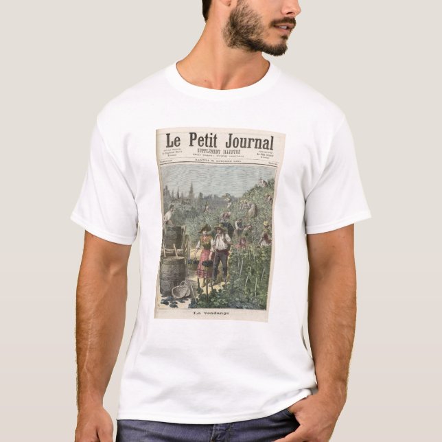 Camiseta La cosecha del vino (Anverso)