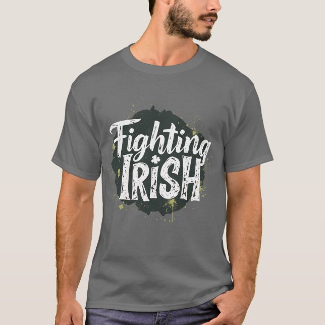 Camiseta La cosecha irlandesa de fútbol para la familia de  (Anverso)