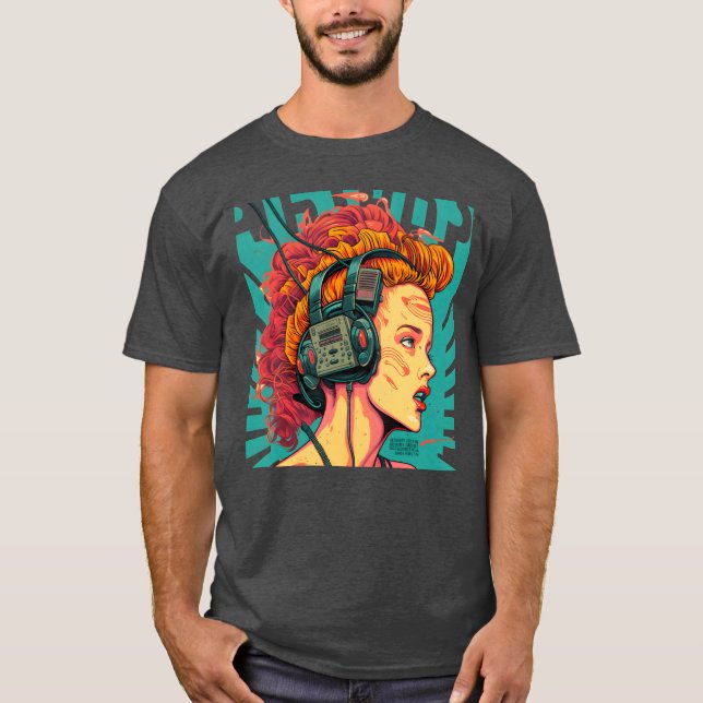 Camiseta La cosecha musical de los años 90 (Anverso)