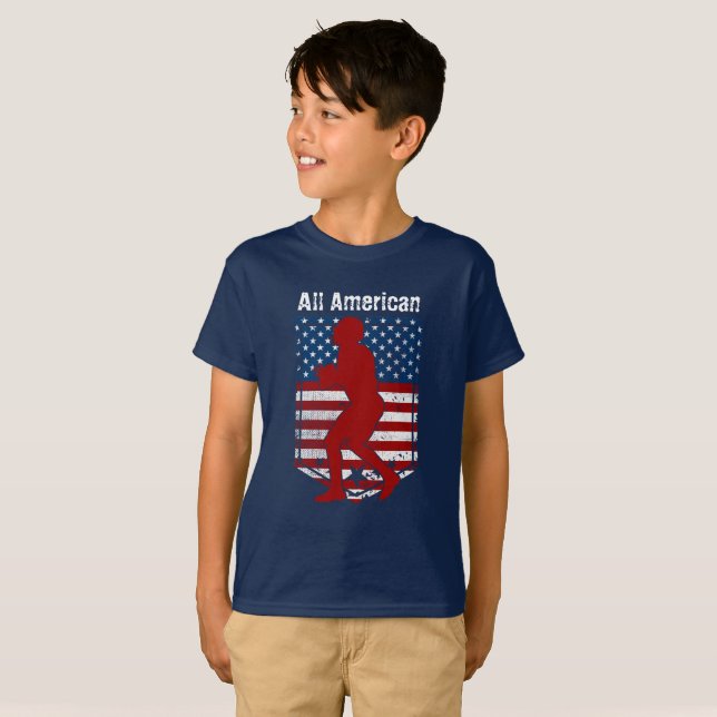Camiseta La cosecha patriótica de todo Estados Unidos (Anverso completo)