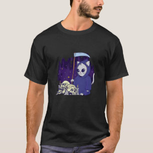 Camiseta La Cosechadora de Gatos Deber Esqueleto Encapotado