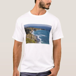 Camiseta La costa de Big Sur en California, EE. UU.