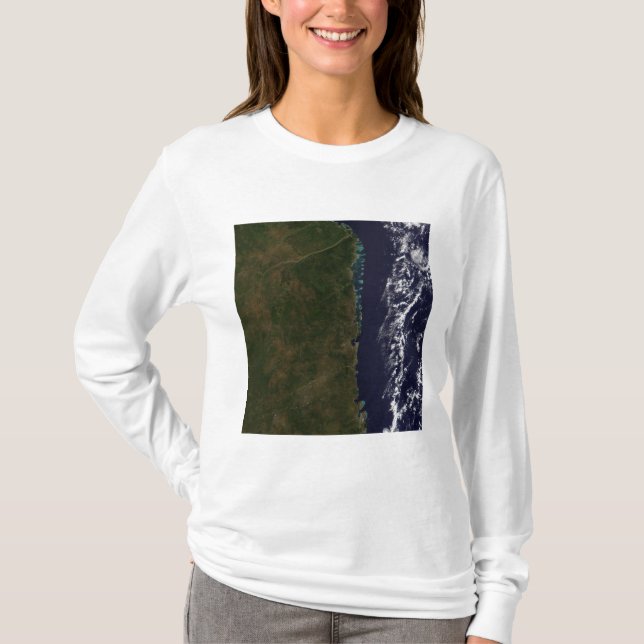 Camiseta La costa de Mozambique (Anverso)