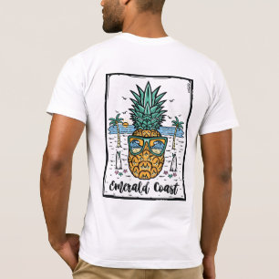 Camiseta La Costa Esmeralda Retro está en ambos lados