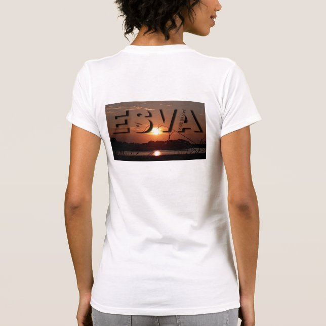 Camiseta La costa este de Virginia Willis Wharf T-Shirt (Reverso)