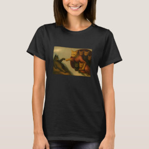 Camiseta La Creación de Catdom - Parodia de Obra Maestra