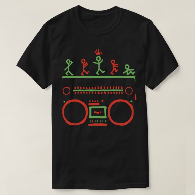 Camiseta La Creación Influye En Muchos Músicos De Hip Hop R (Diseño del anverso)