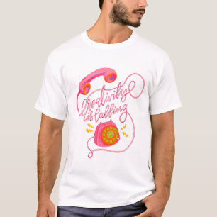 Camiseta ¡La creatividad llama!