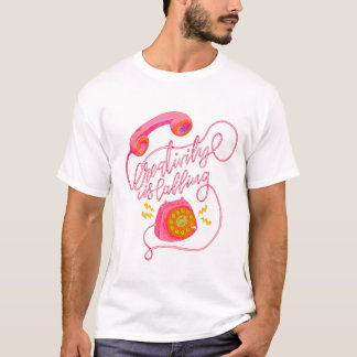 Camiseta ¡La creatividad llama!