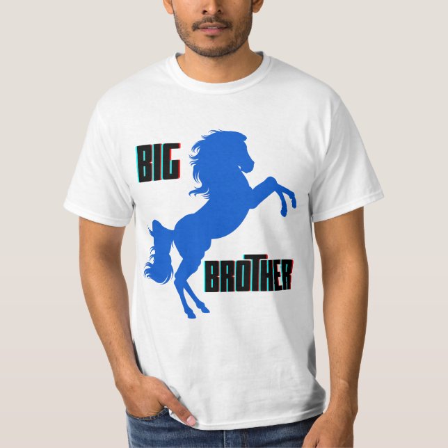 Camiseta La cría de caballos del Gran Hermano (Anverso)