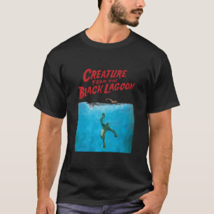 Camiseta La criatura de la parodia de Black Lagoon JAWS