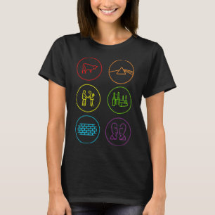 Camiseta La cronología de Floyd