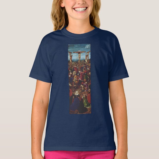 Camiseta La Crucifixión de Van Eyck (Anverso)