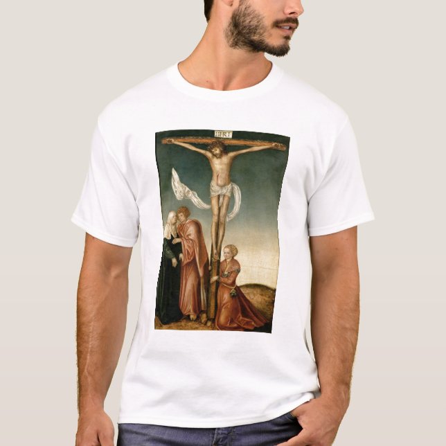 Camiseta La crucifixión (el panel) (Anverso)